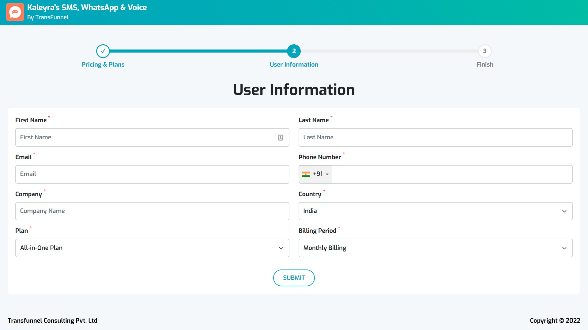 Registration Form